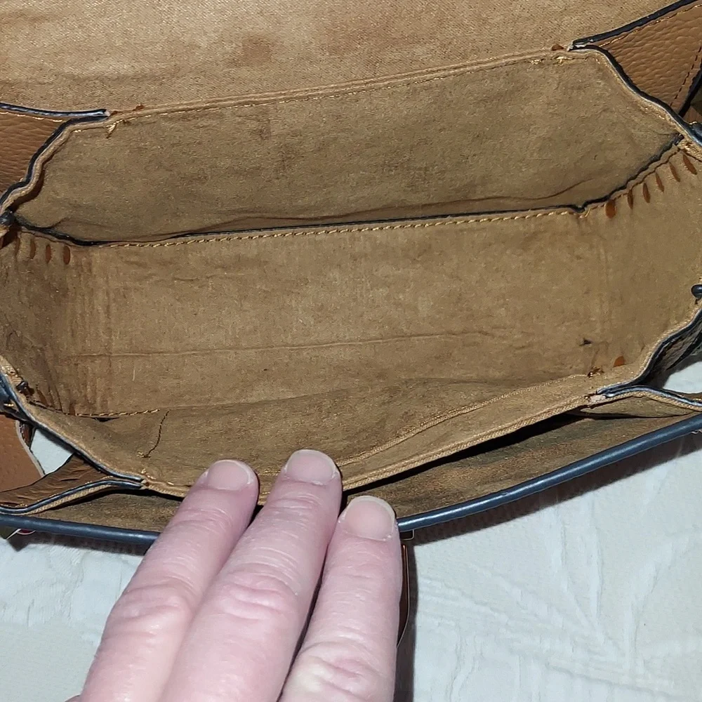 Leather Crossbody Bag - Picture 12 of 14